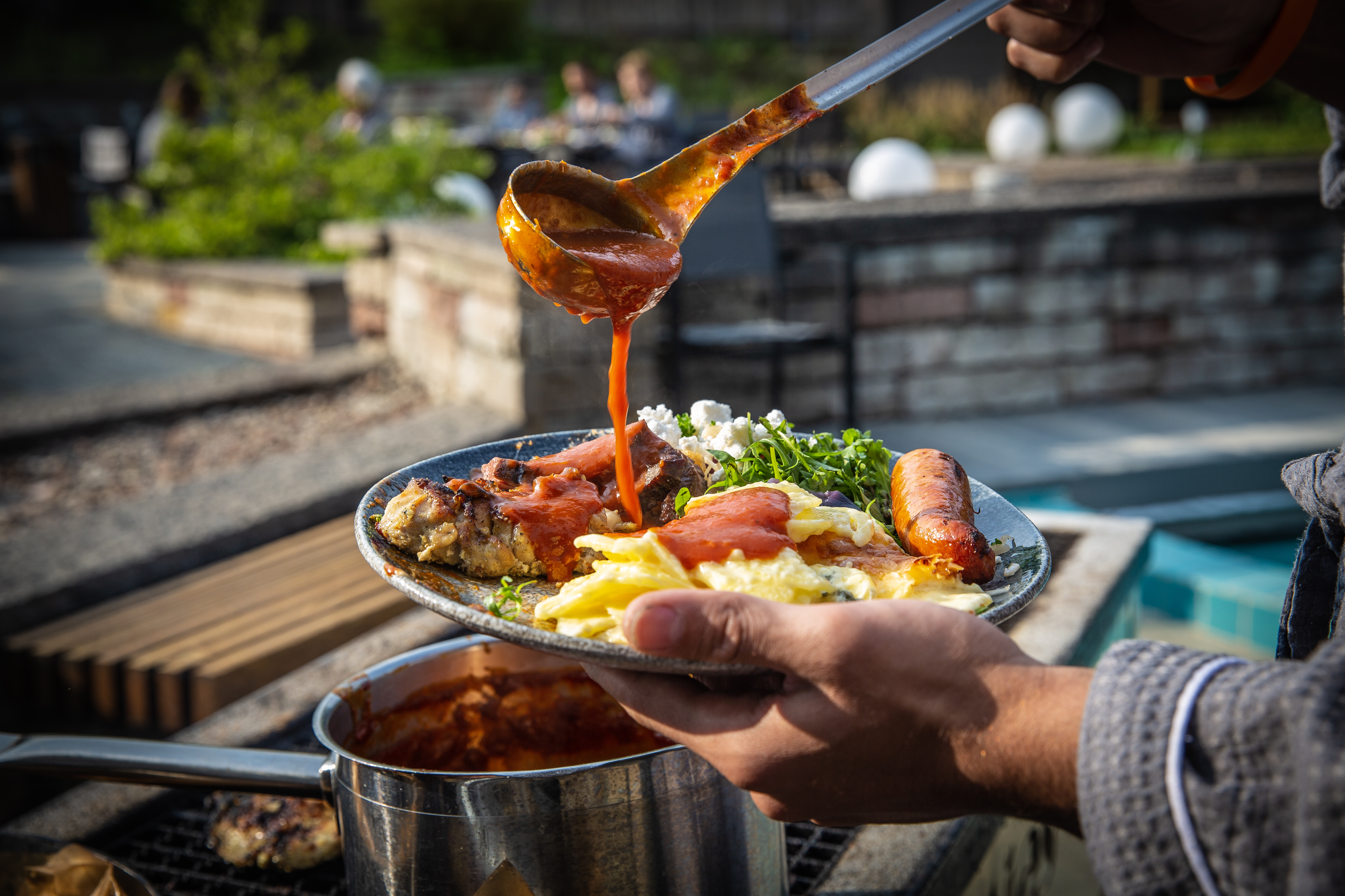 Grillkväll på Aqua Vitalis